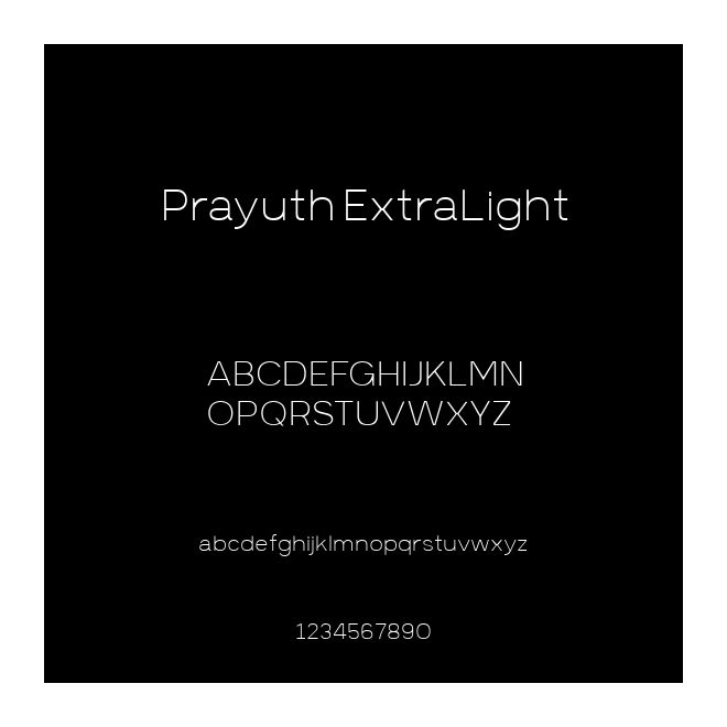 Prayuth ExtraLight