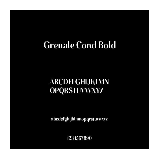 Grenale Cond Bold