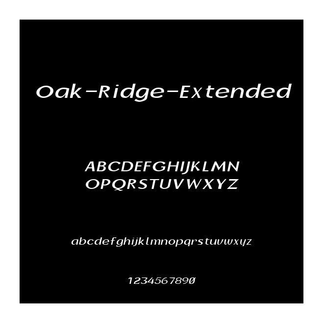 Oak-Ridge-Extended