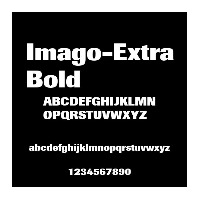 Imago-ExtraBold
