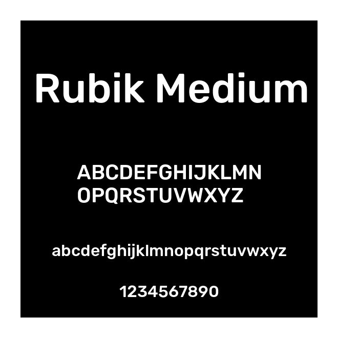 Rubik Medium