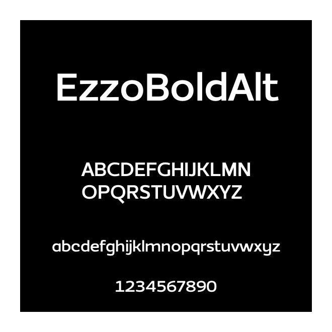 EzzoBoldAlt