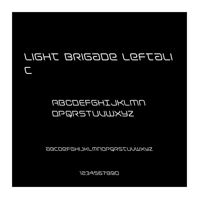 Light Brigade Leftalic