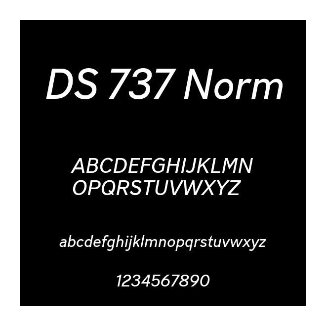 DS 737 Norm