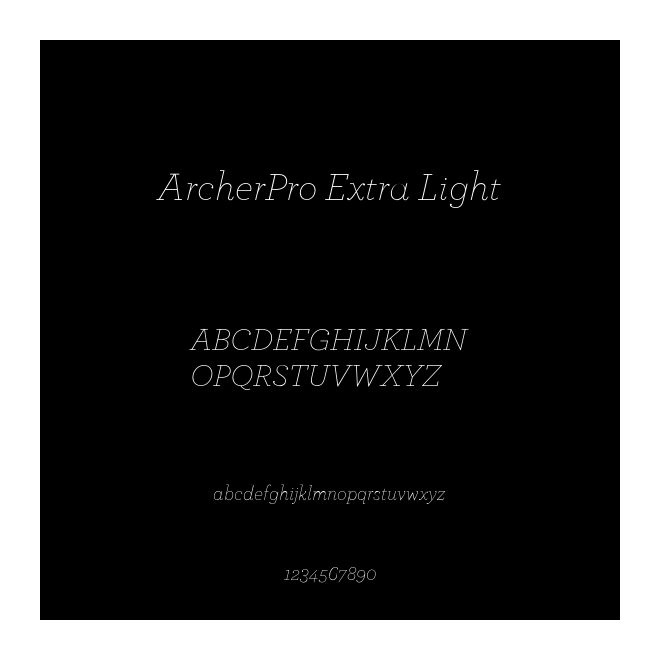 ArcherPro Extra Light