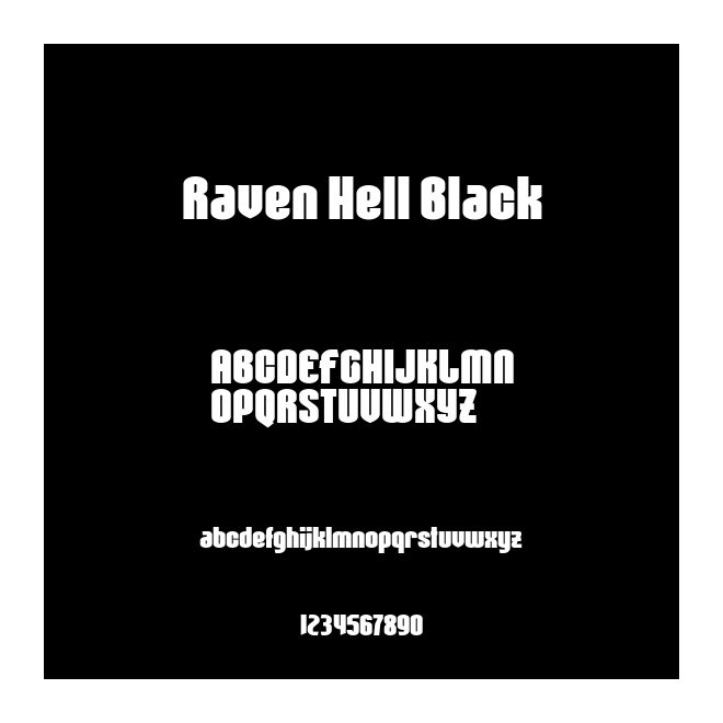 Raven Hell Black