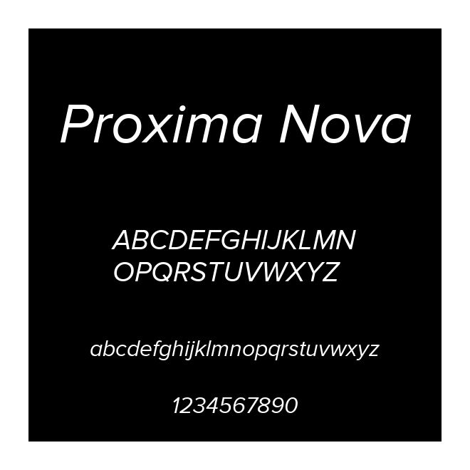 Proxima Nova