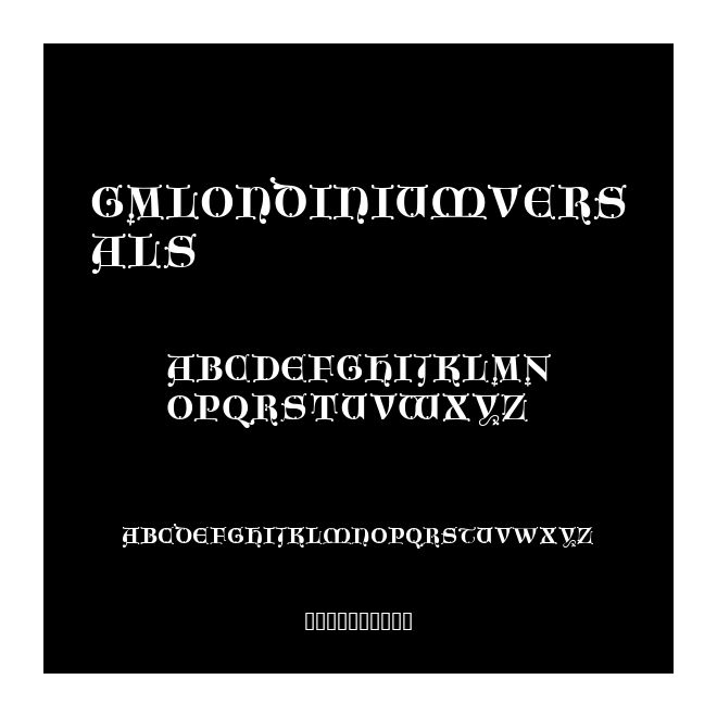 GMLondiniumVersals