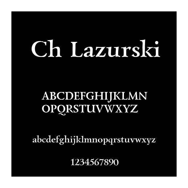 Ch Lazurski