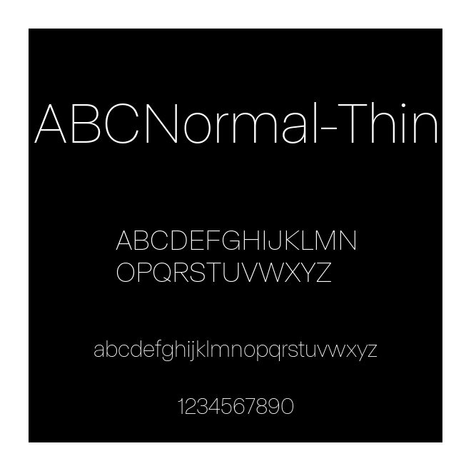ABCNormal-Thin