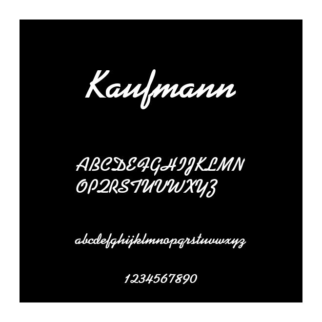 Kaufmann