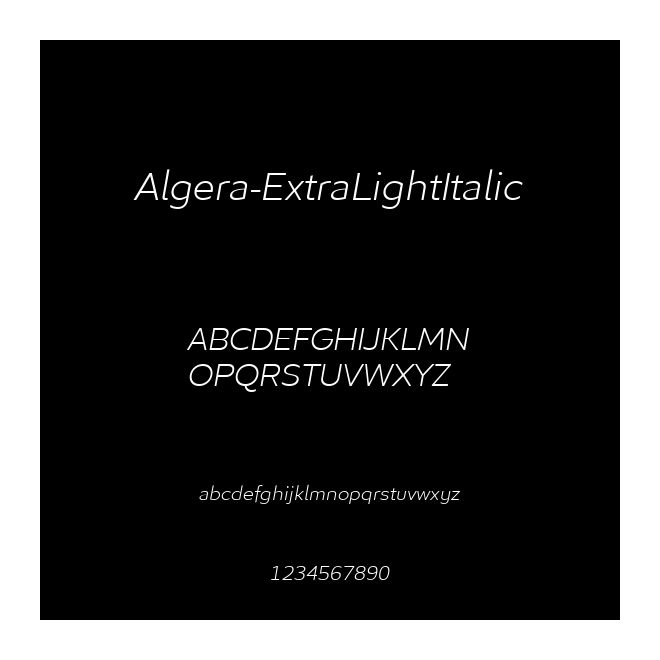 Algera-ExtraLightItalic