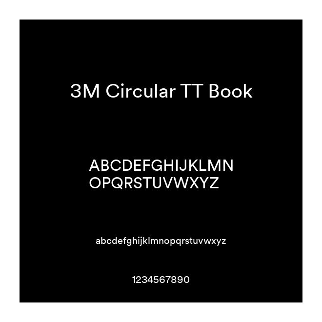 3M Circular TT Book