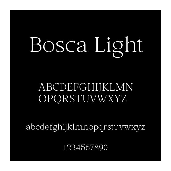 Bosca Light