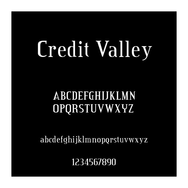 Credit Valley