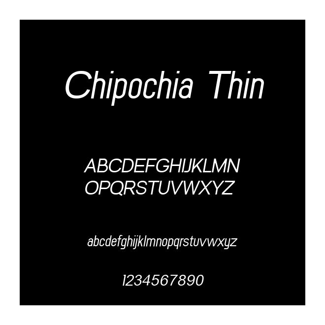 Chipochia Thin