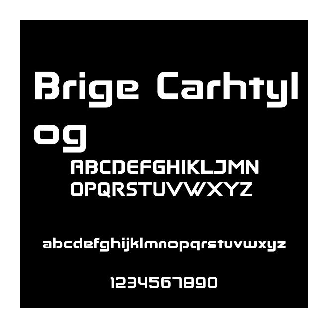 Brige Carhtylog