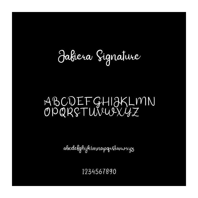 Jafiera Signature