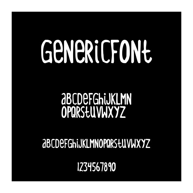 GenericFont