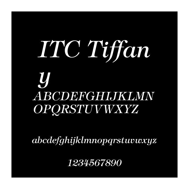 ITC Tiffany