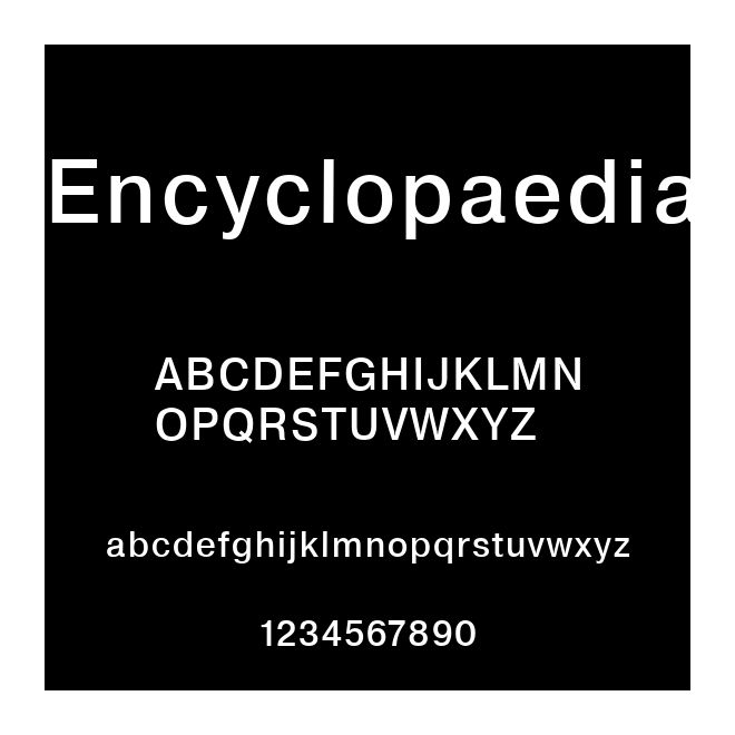 Encyclopaedia