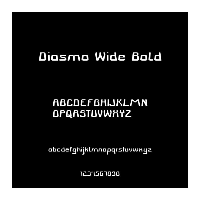 Diasmo Wide Bold