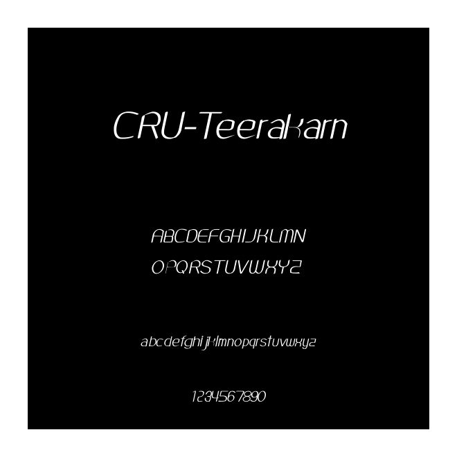 CRU-Teerakarn