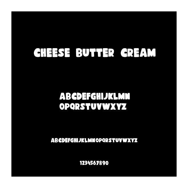Cheese Butter Cream
