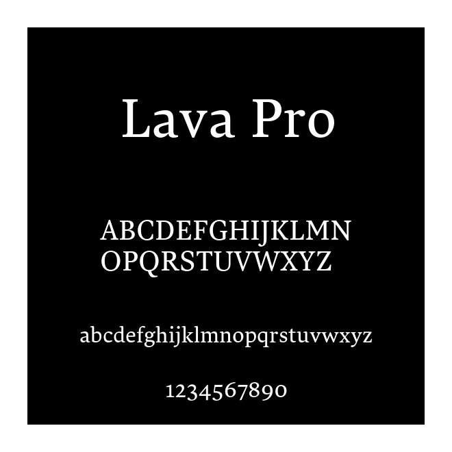 Lava Pro