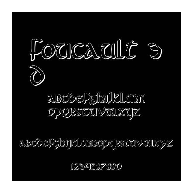 Foucault 3D
