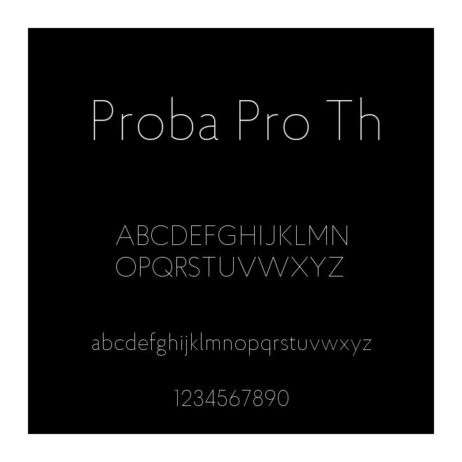 Proba Pro Th