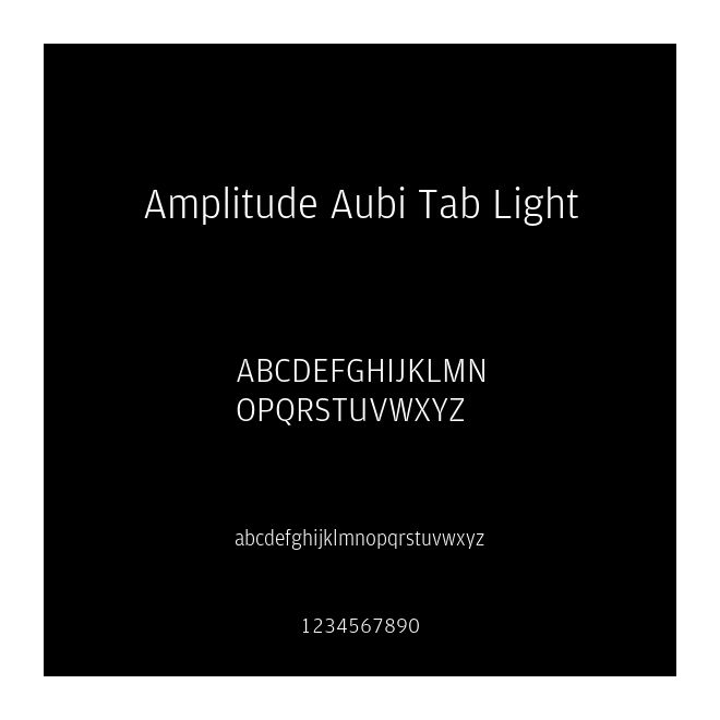 Amplitude Aubi Tab Light