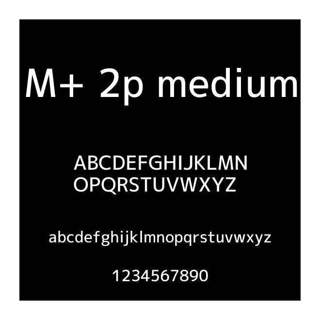M+ 2p medium