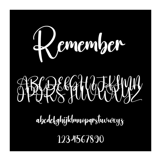 Remember
