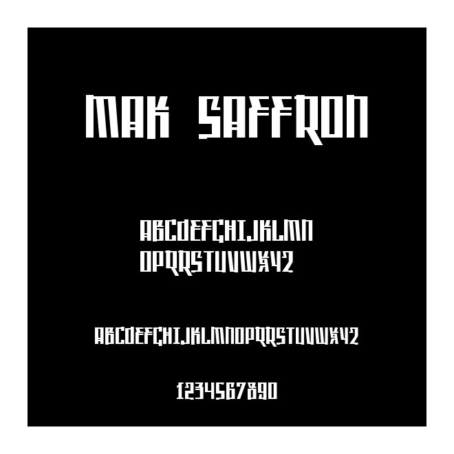 MAK Saffron