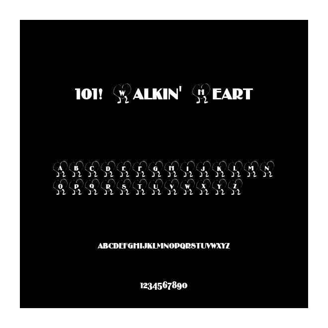 101! Walkin' Heart