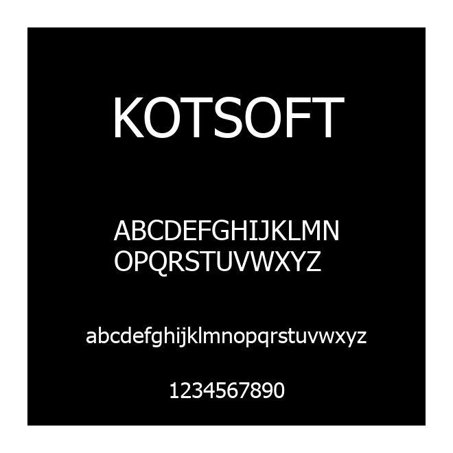 KOTSOFT