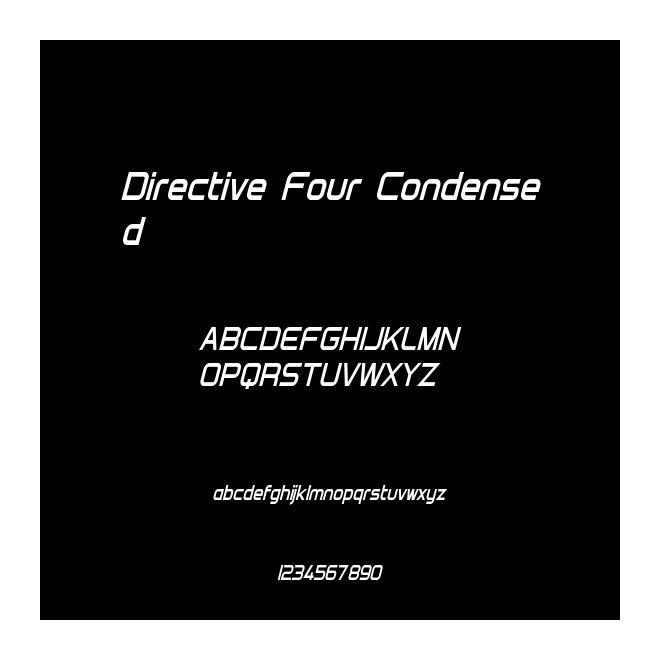 Directive Four Condensed