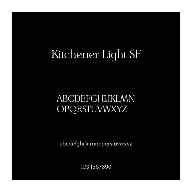 Kitchener Light SF