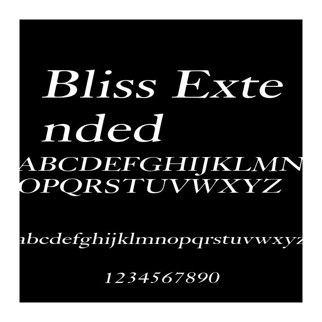 Bliss Extended