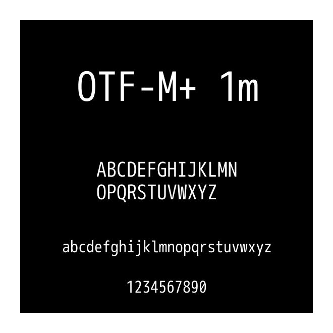 OTF-M+ 1m