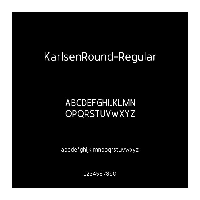 KarlsenRound-Regular