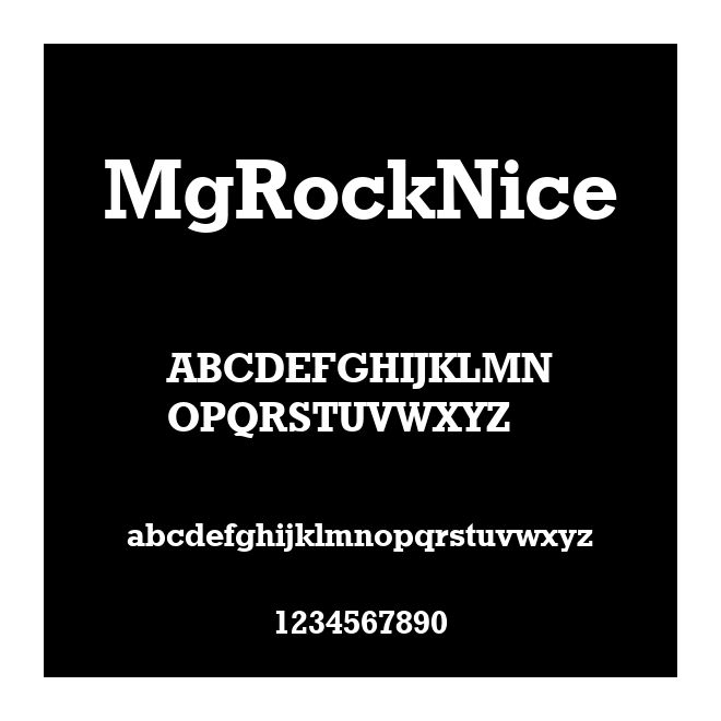 MgRockNice