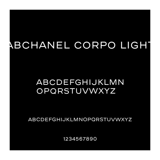 ABChanel Corpo Light