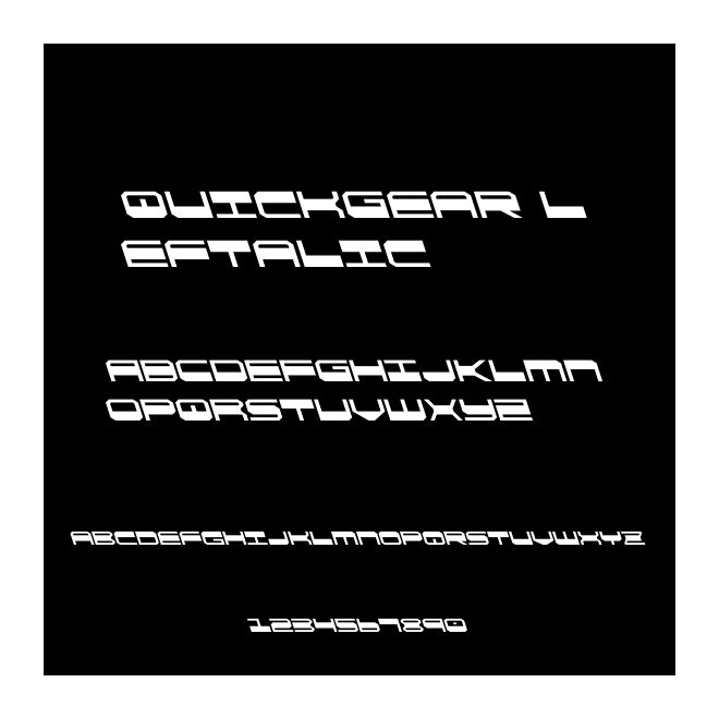 QuickGear Leftalic