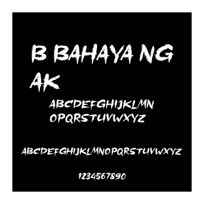 b Bahaya Ngak