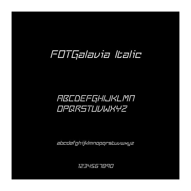 FOTGalavia Italic