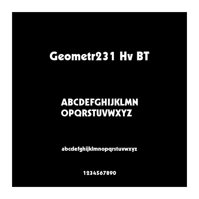 Geometr231 Hv BT