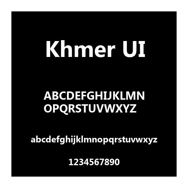 Khmer UI