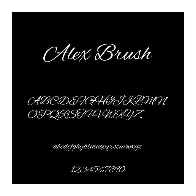Alex Brush